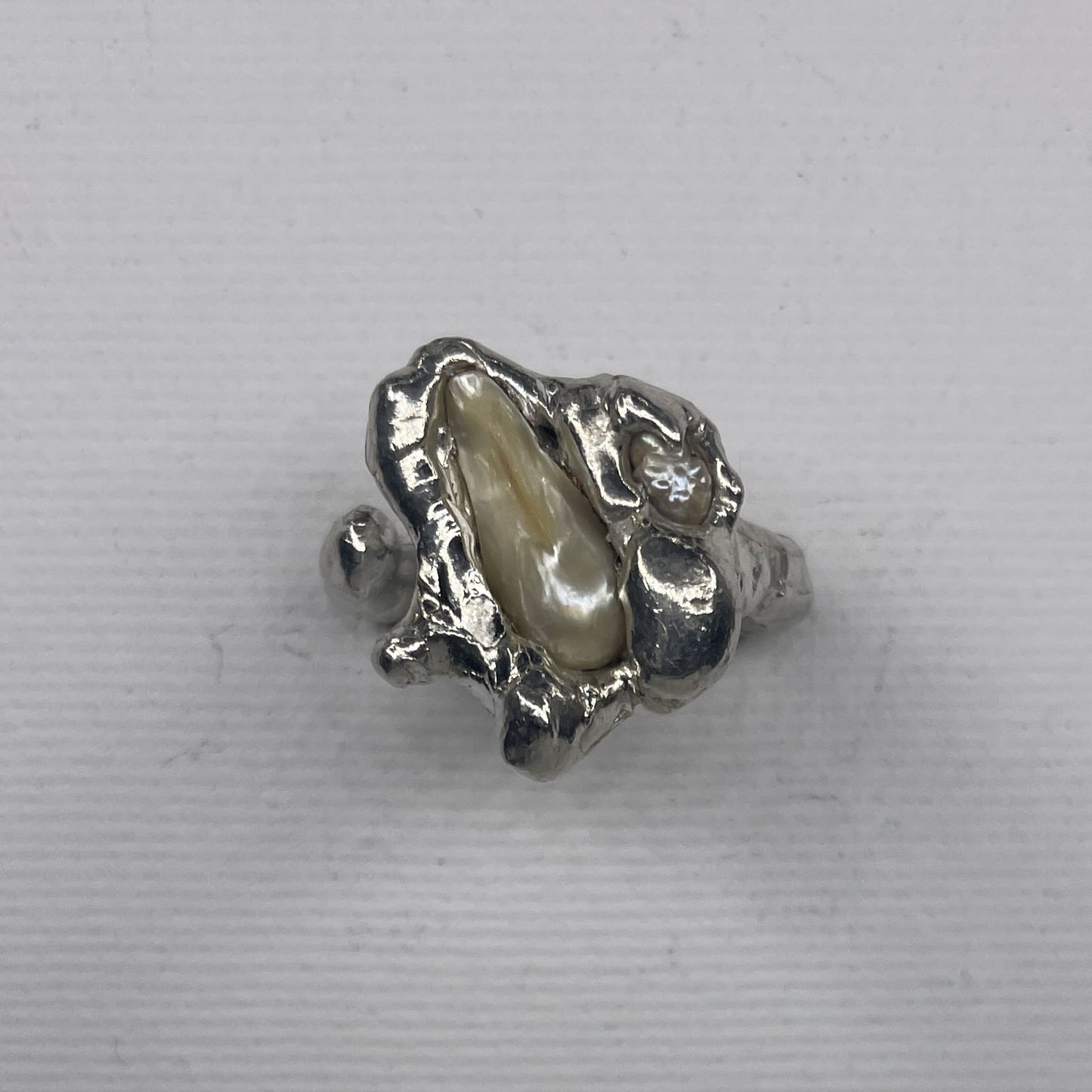 double pearled ring - verdintils