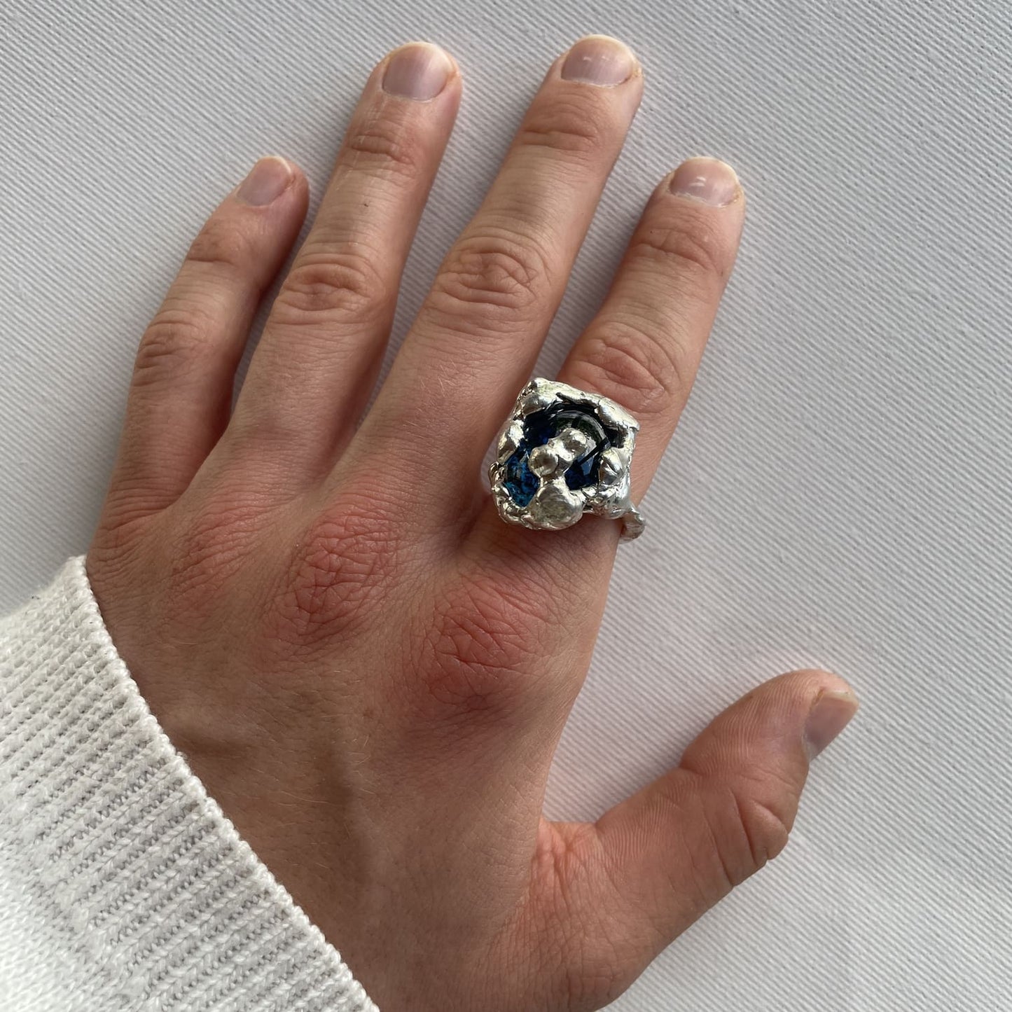blue bowl ring - verdintils