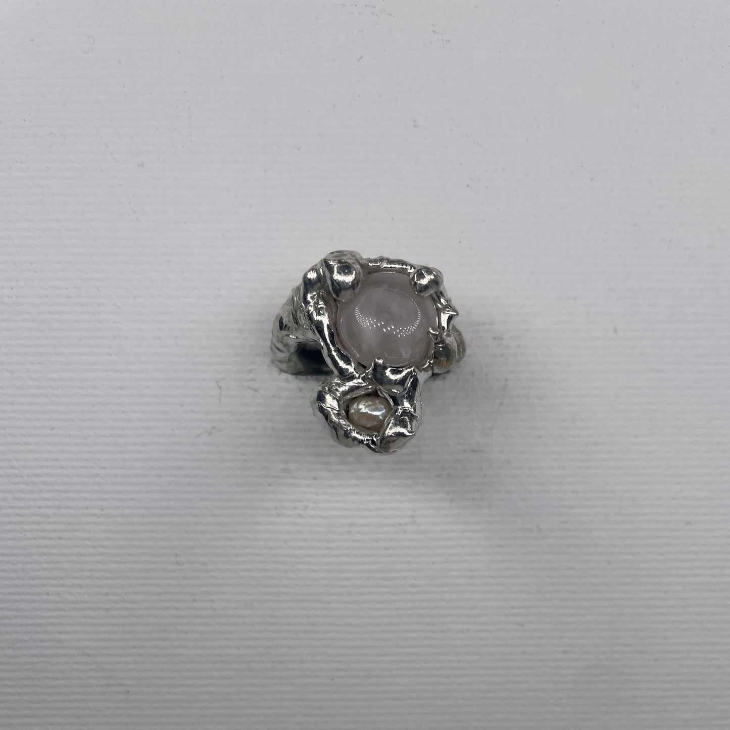 Rosenquarz Ring - verdintils