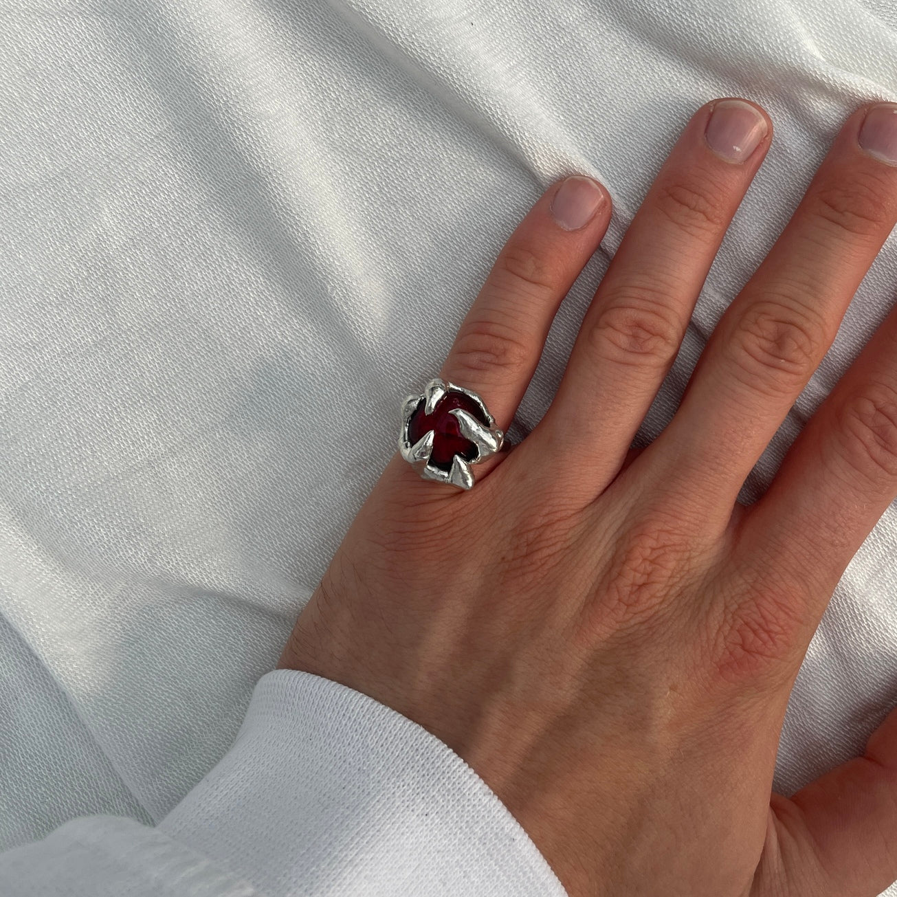 Glas Ring - verdintils