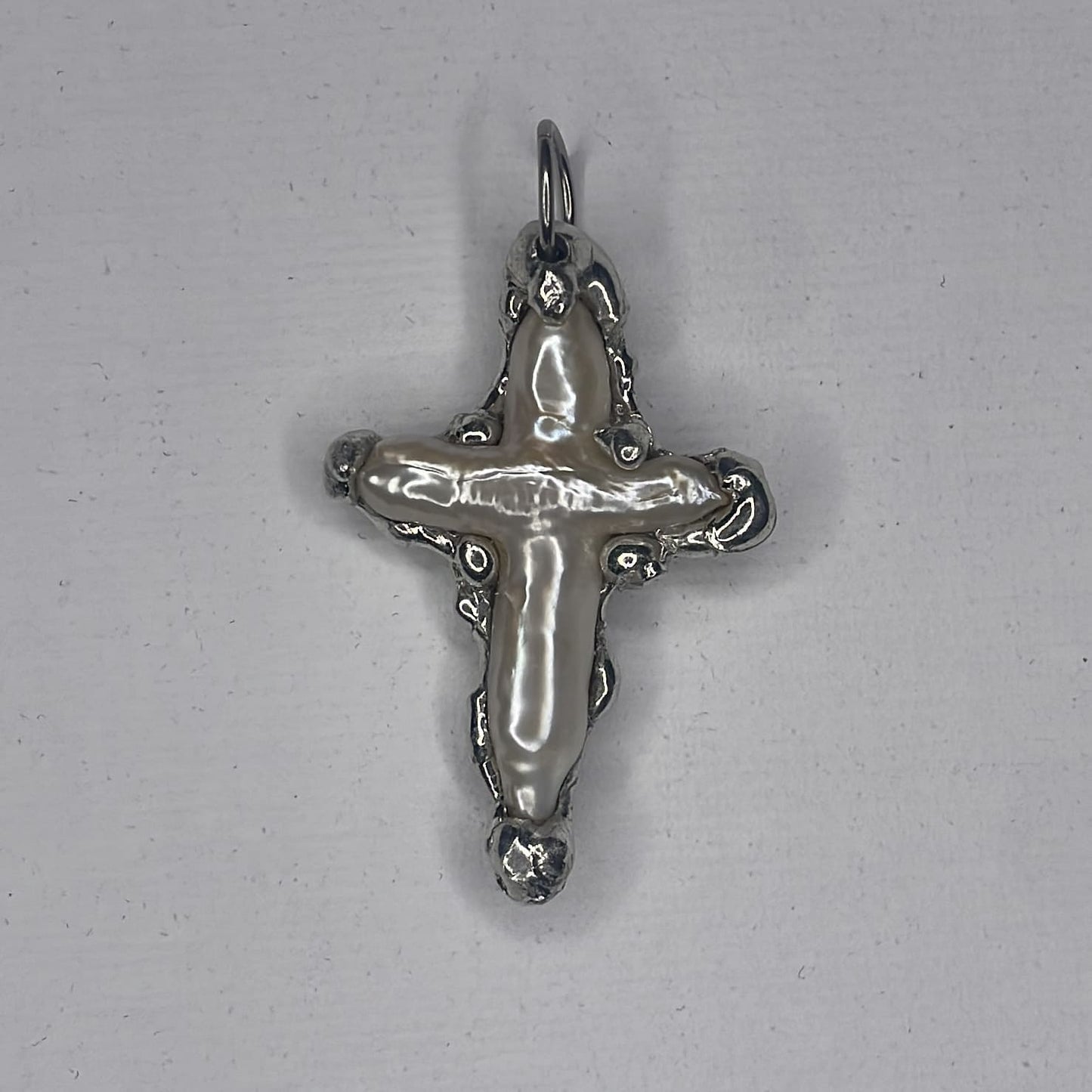 soldered cross perlenkreuz