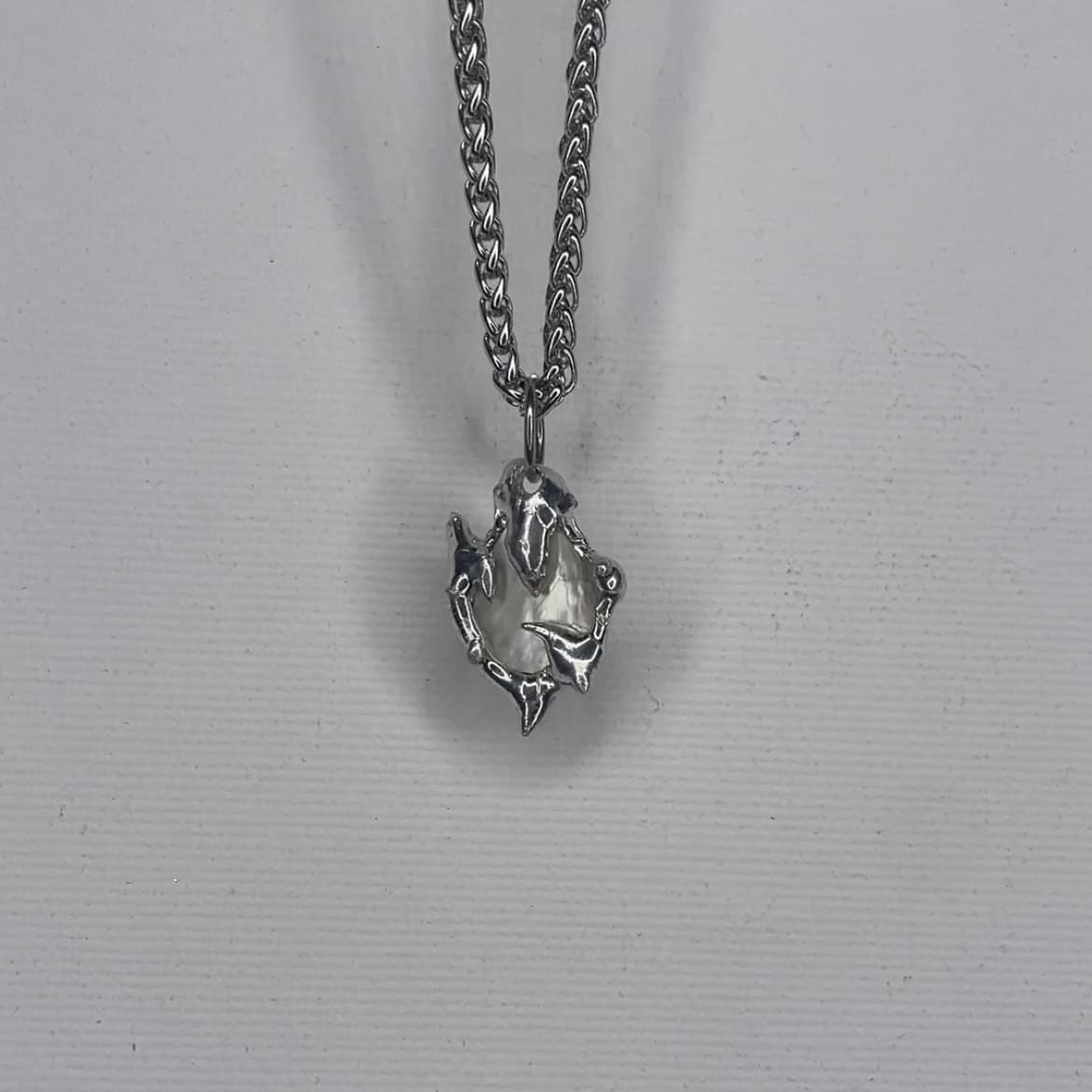 soldered tribal pendant y2k