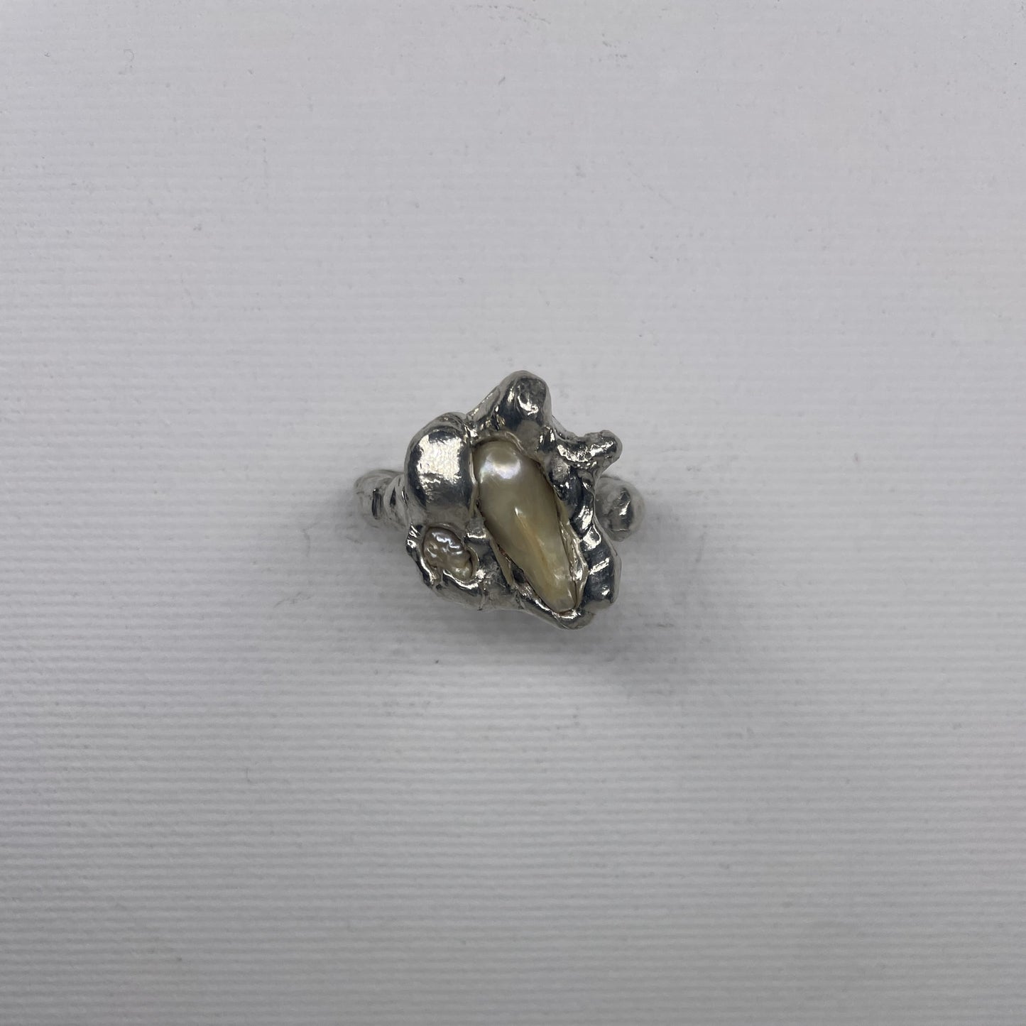 double pearled ring - verdintils