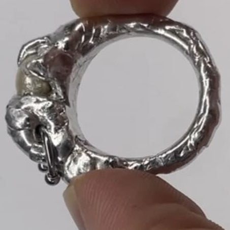 pierced ring MADE TO ORDER