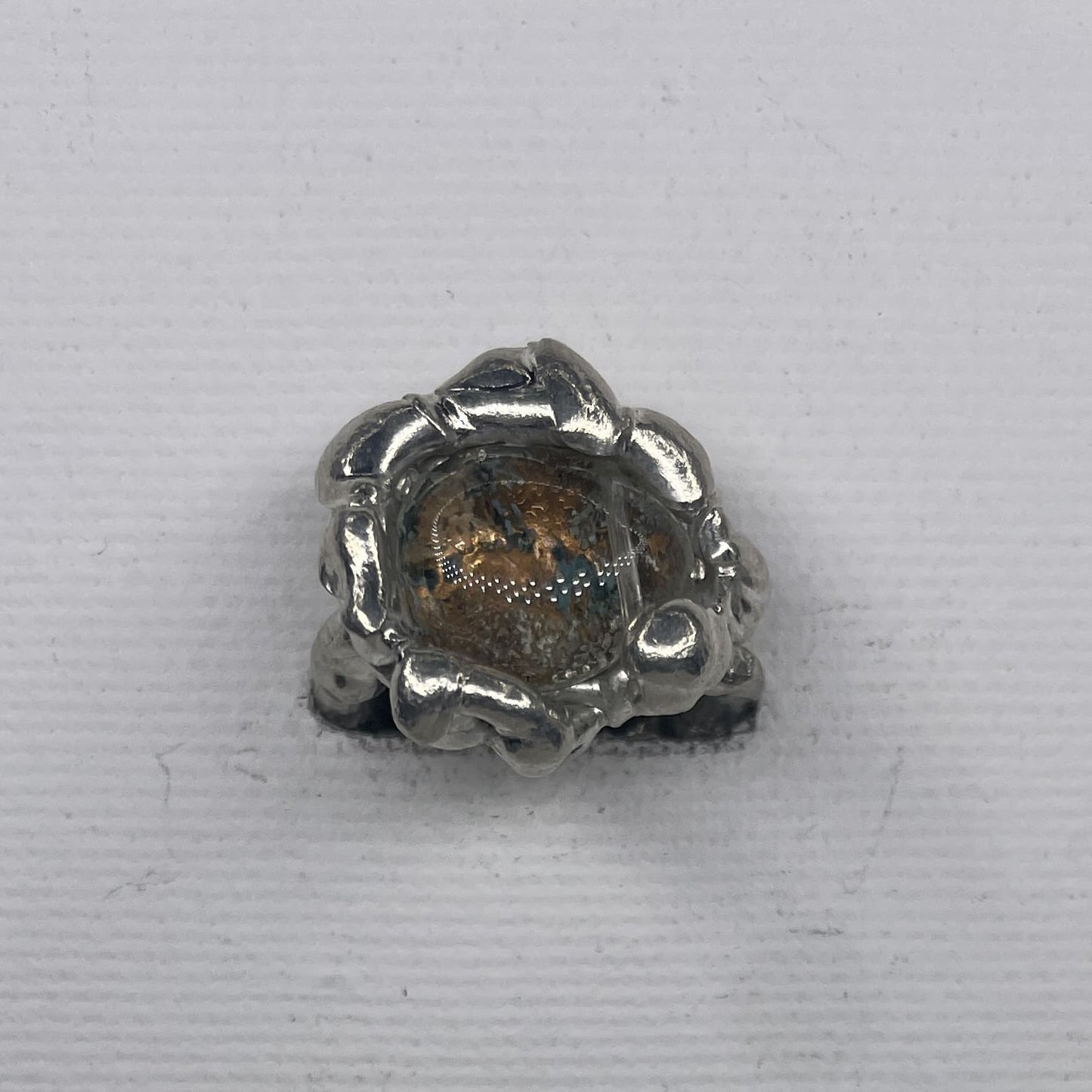 orange bubble glass - verdintils