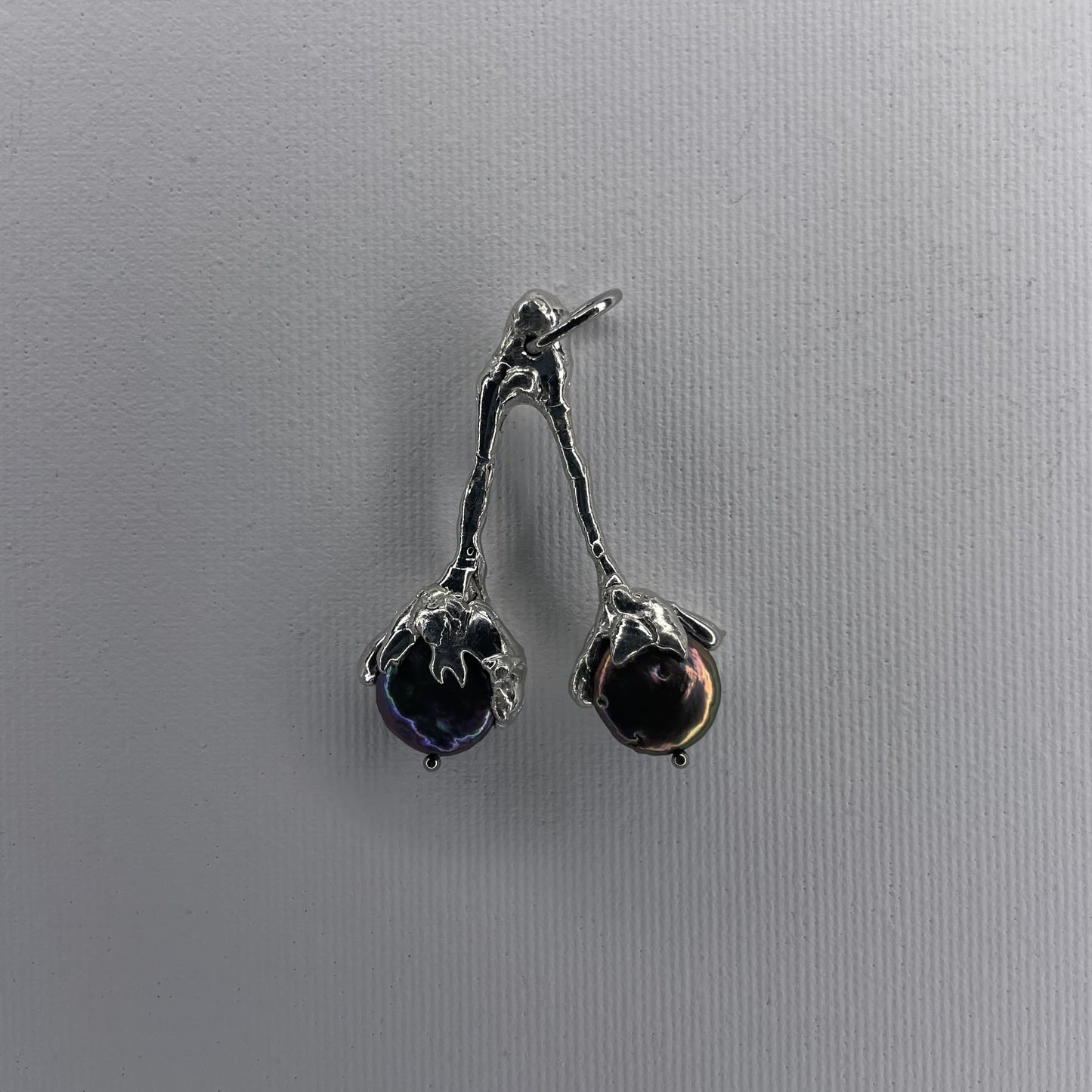 rainbow cherry pendant - verdintils
