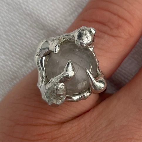 Rosenquarz Ring - verdintils