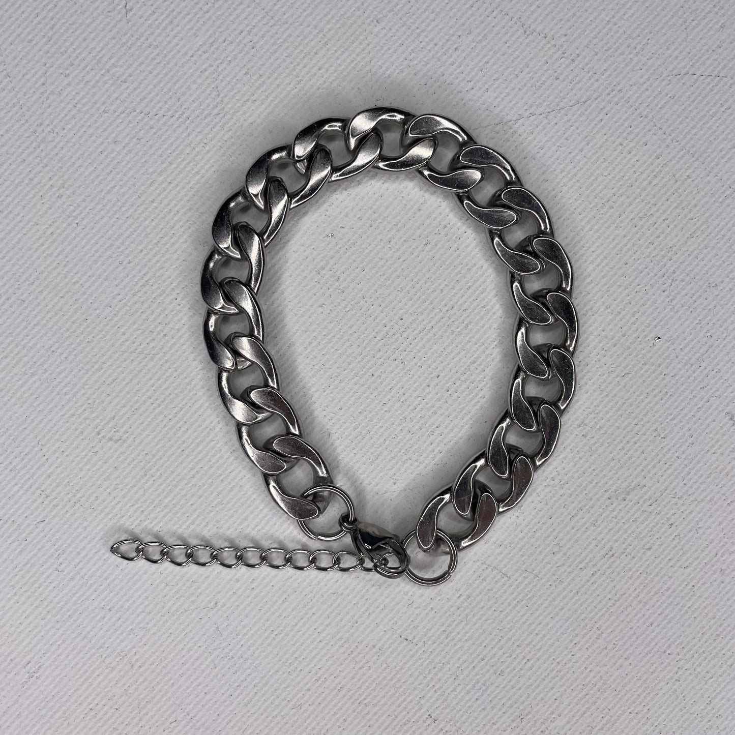 Edelstahlkette Armband - Panzerkette 12mm
