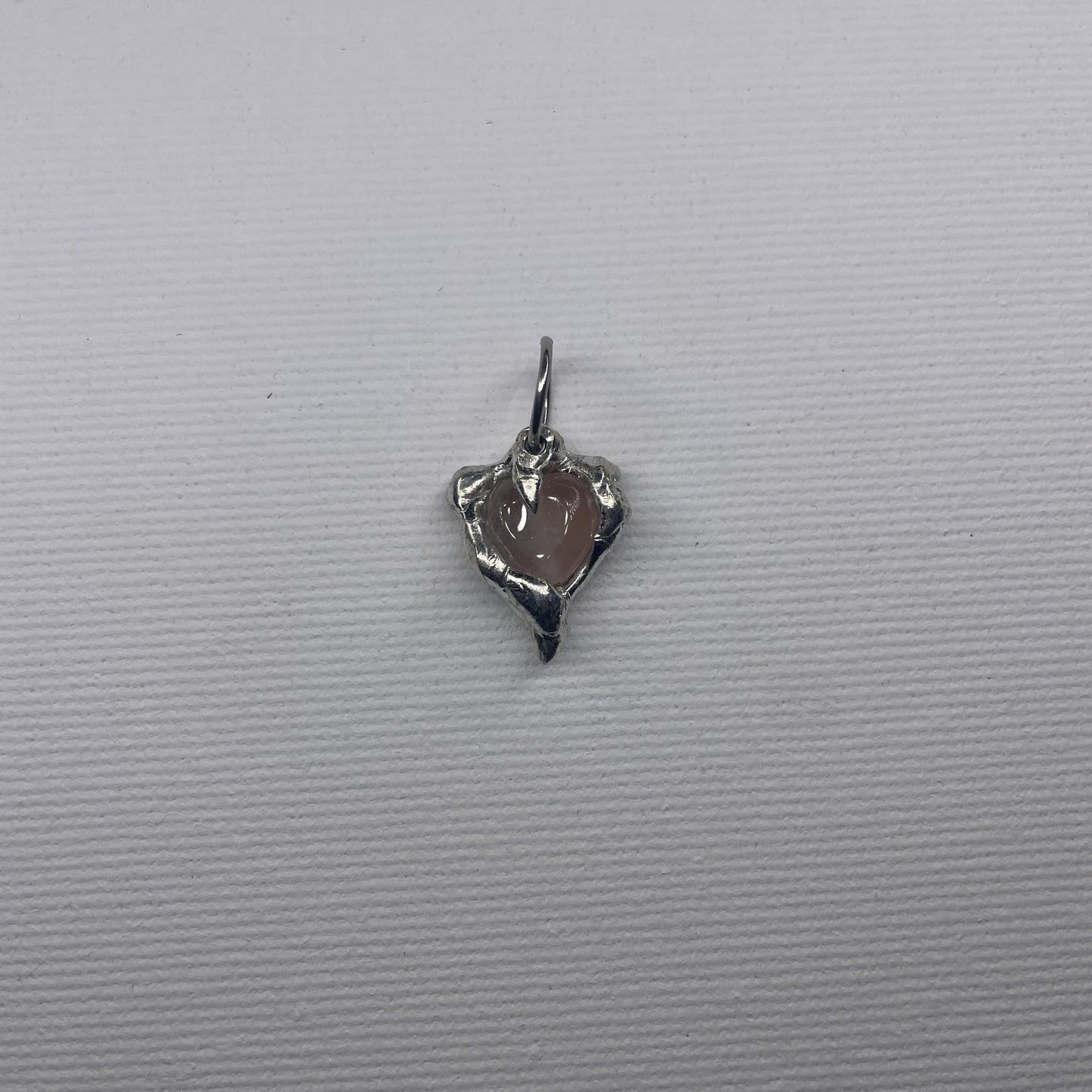 rose heart pendant - verdintils