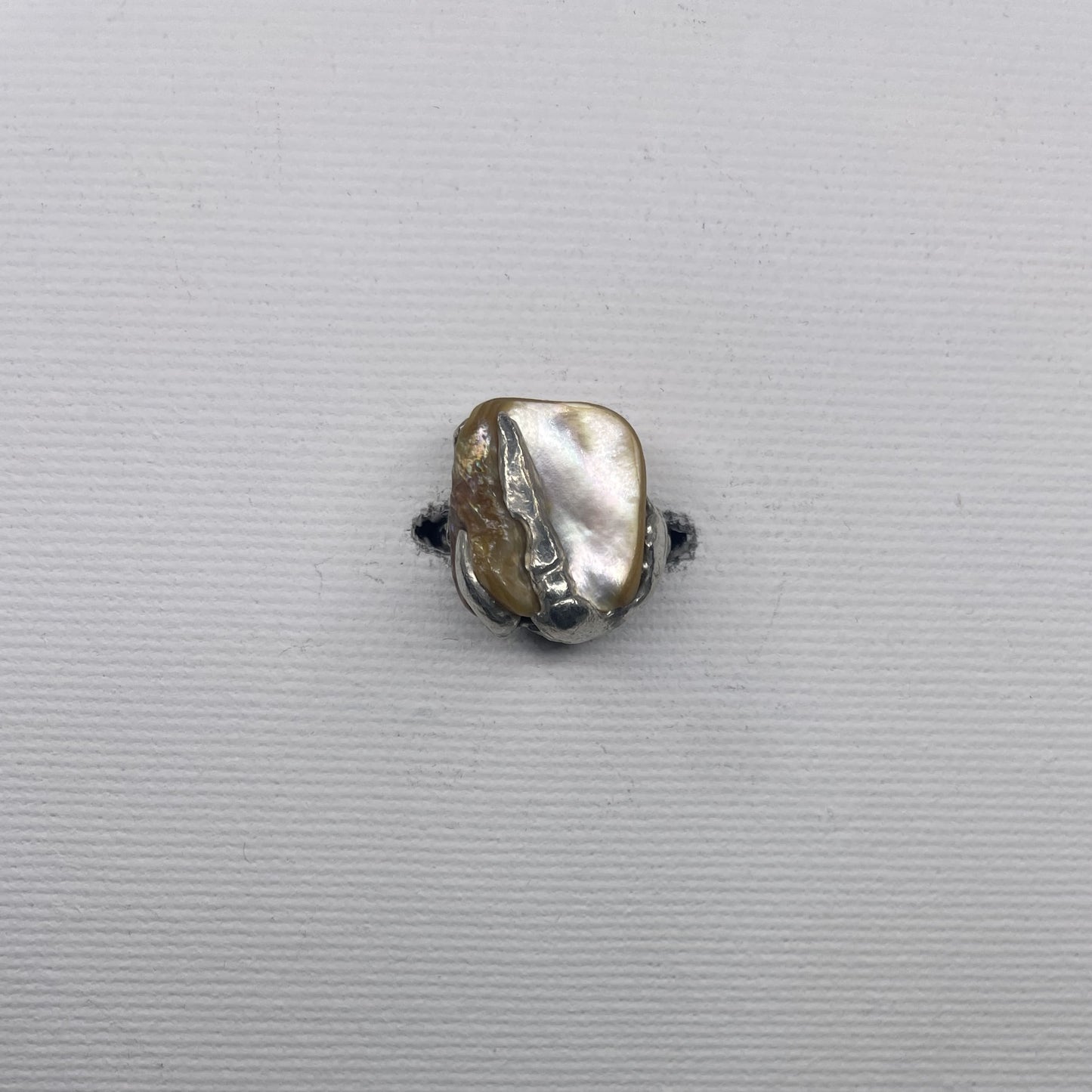 mother of pearl ring - verdintils