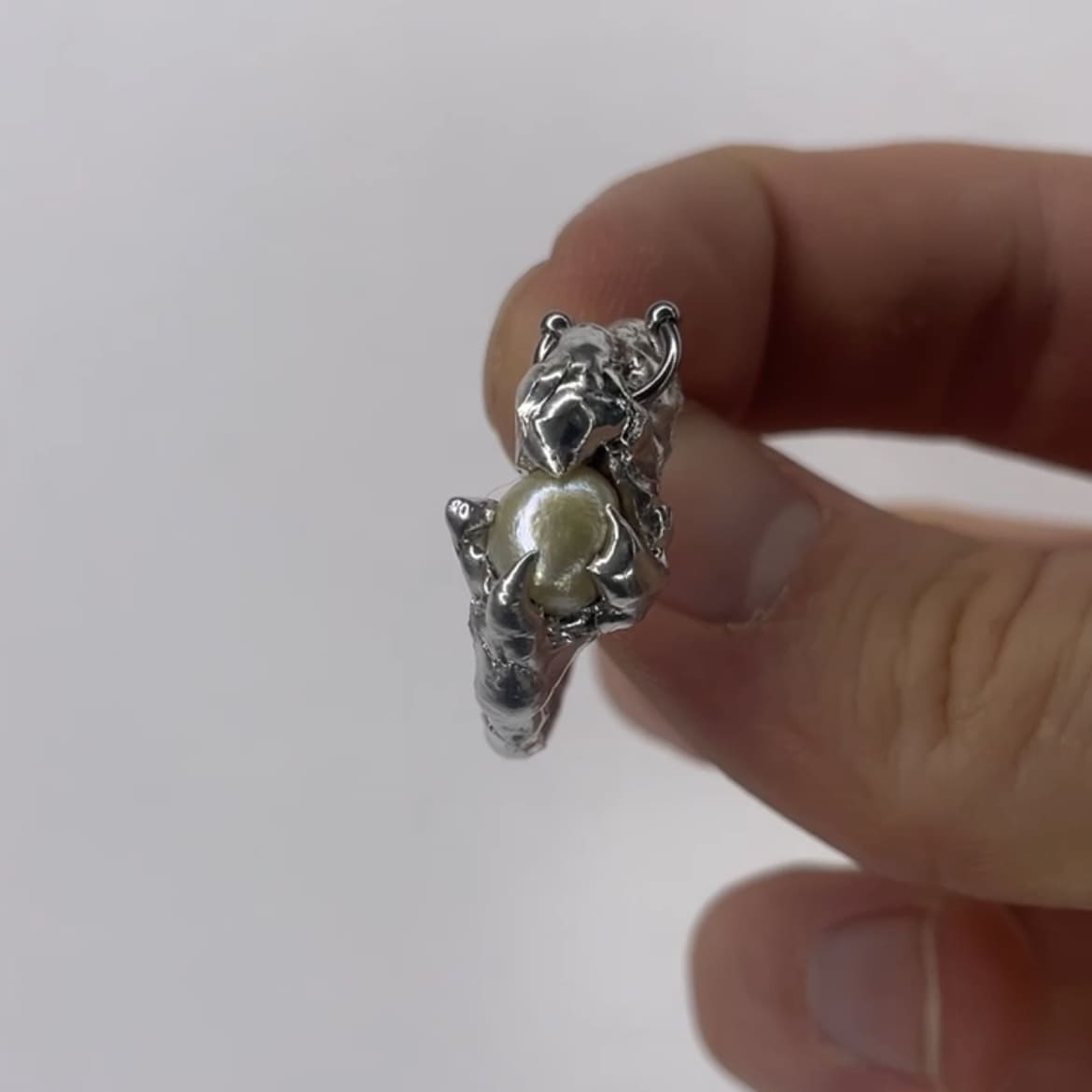 pierced ring MADE TO ORDER