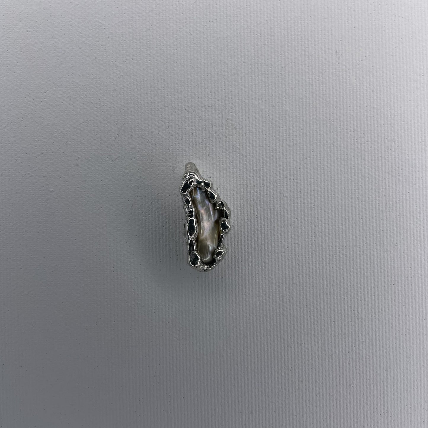 01 white pearl pendant - verdintils
