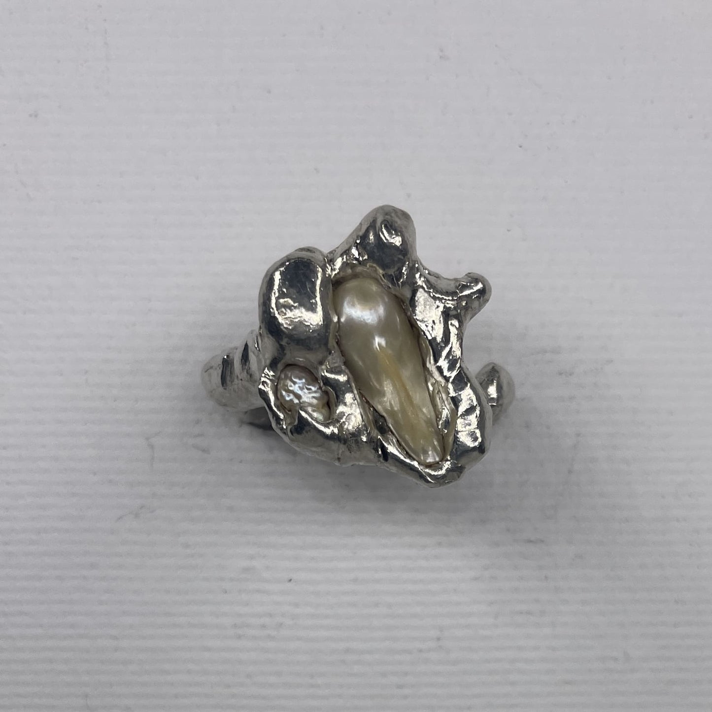 double pearled ring - verdintils