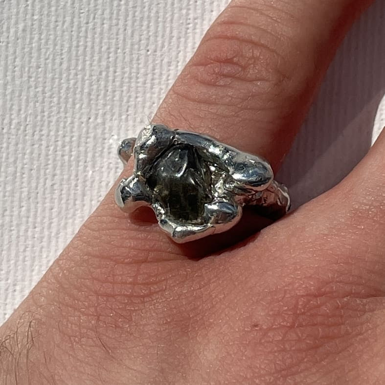 Labradorit Ring - verdintils