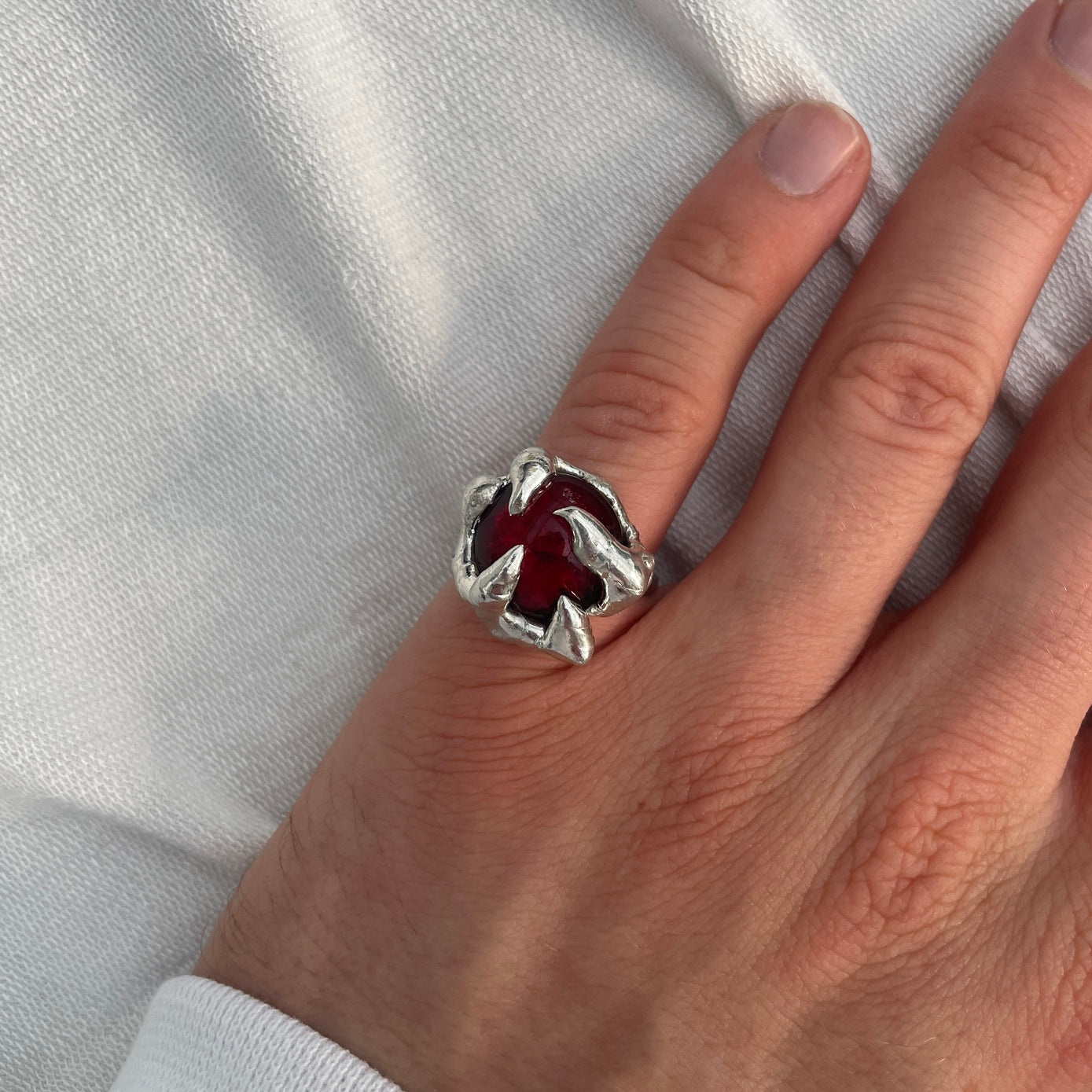 Glas Ring - verdintils