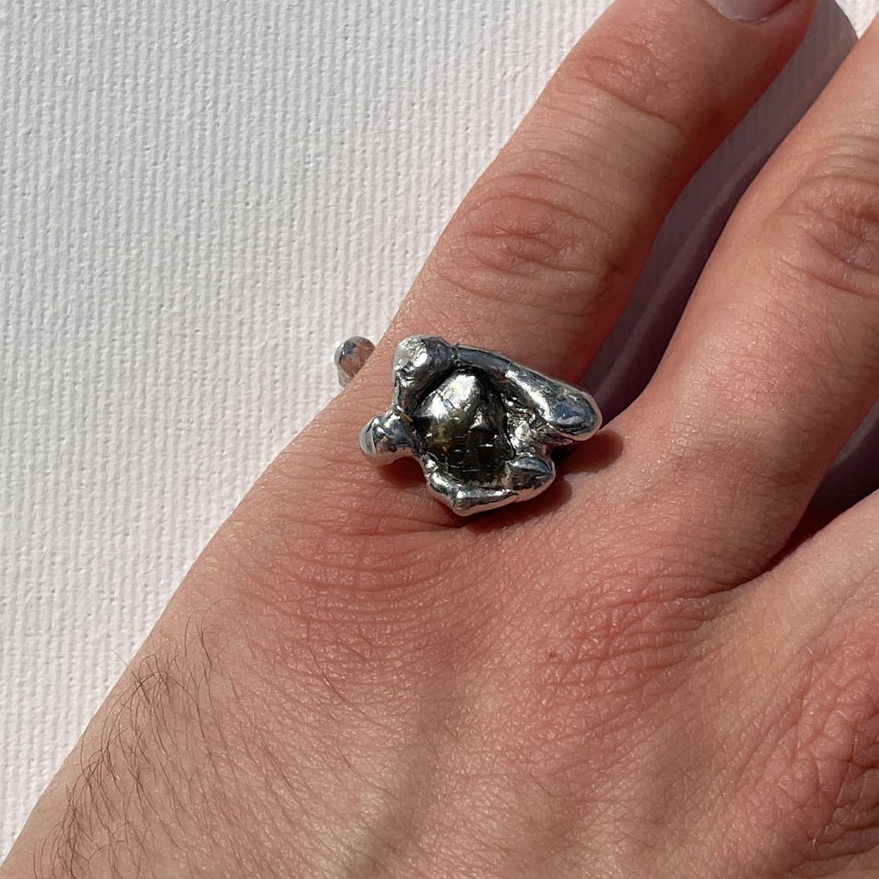 Labradorit Ring - verdintils