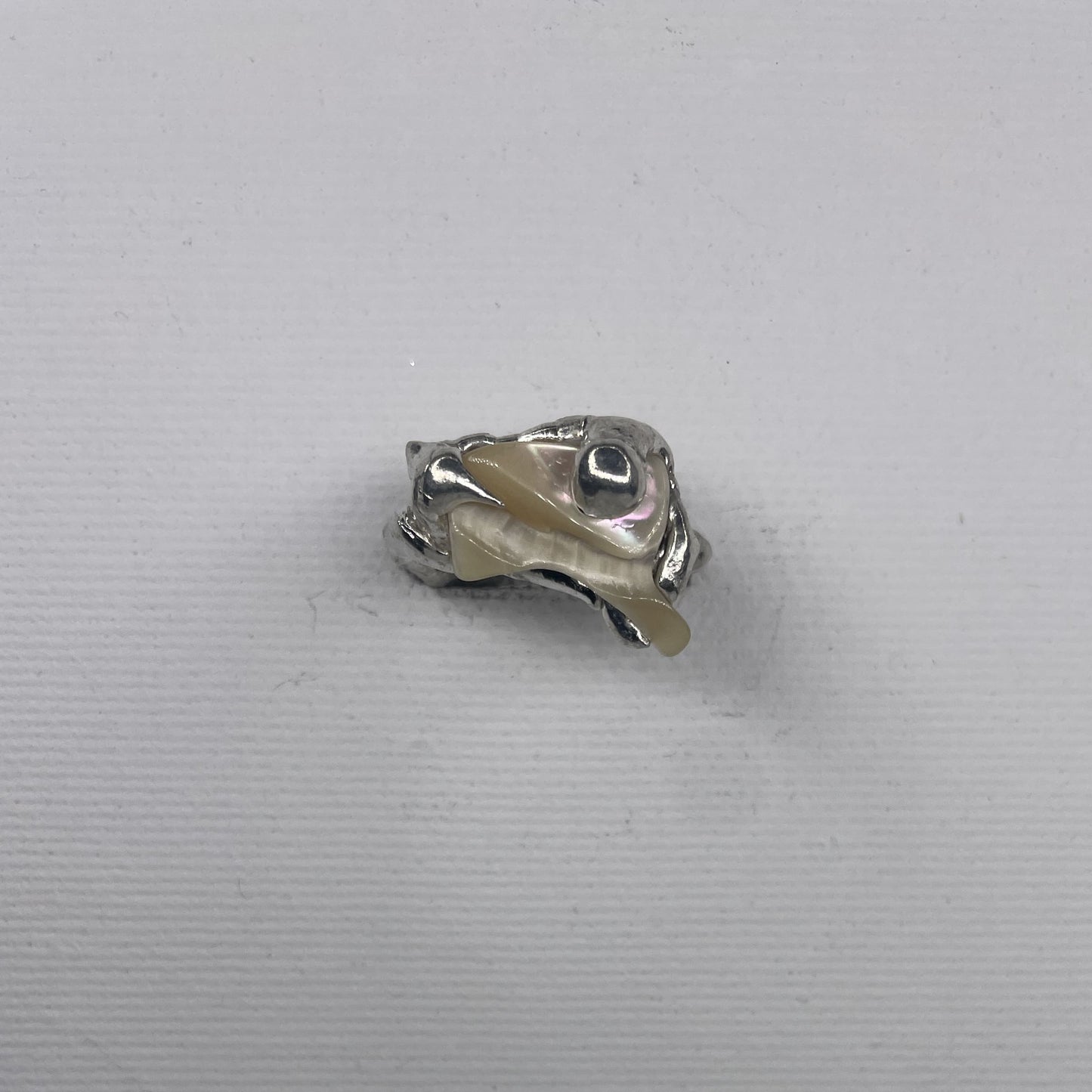 Perlmutt Ring - verdintils