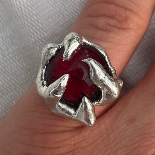 Glas Ring - verdintils