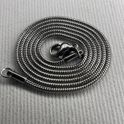 Schlangenkette - Edelstahl
