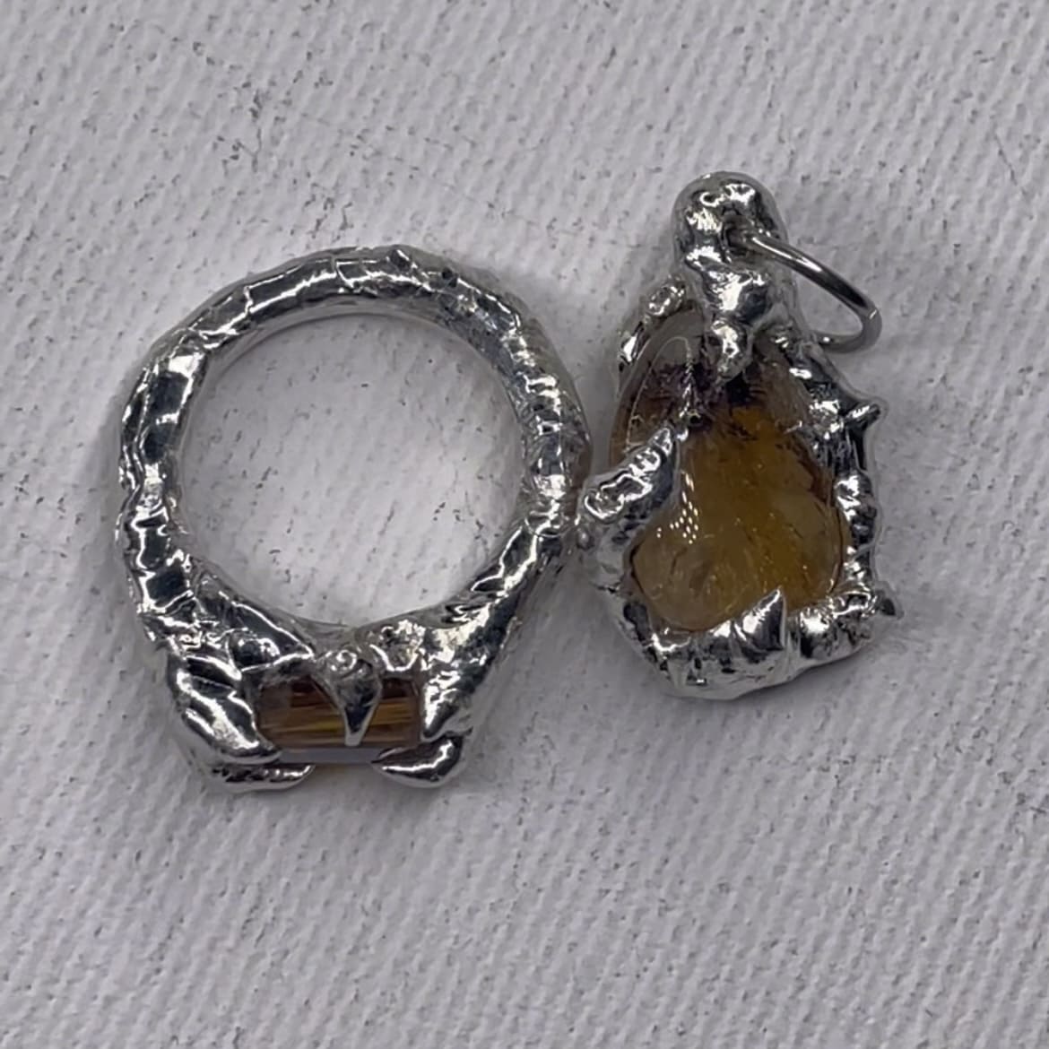 custom ring + pendant