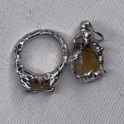 custom ring + pendant