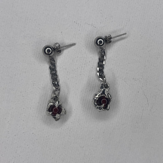 spiked earrings MADE TO ORDER