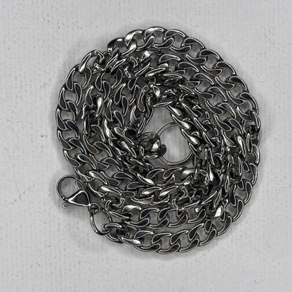 Edelstahlkette - small cuban chain